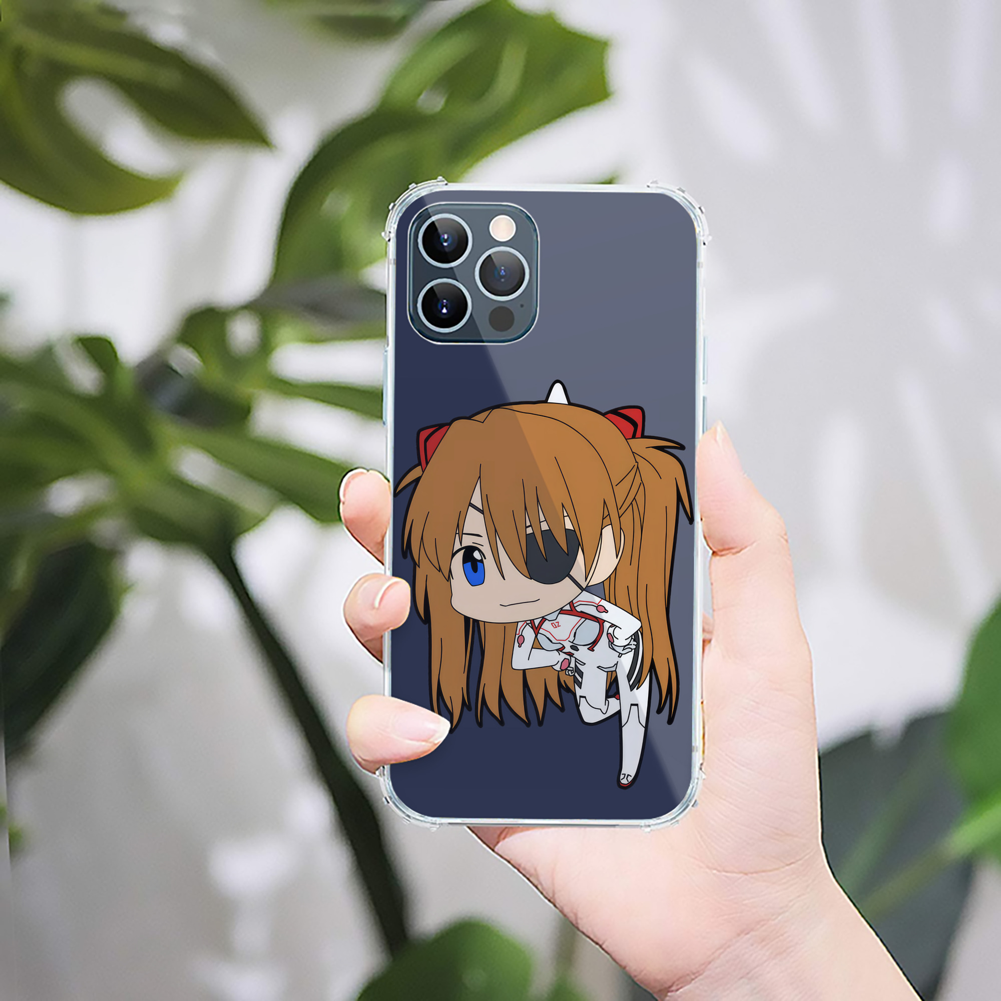 （画像用） EVA 新世紀エヴァンゲリオン 【iPhone 12シリーズ対応】透明スマホケース（クリアソフトケース）